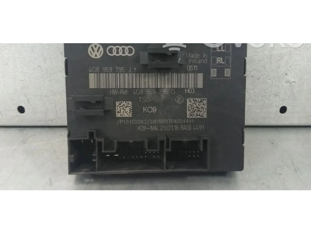 Блок управления дверью 4G8959795G   Audi A6 S6 C7 4G