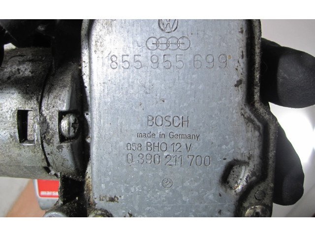 Моторчик заднего дворника 855955699, 0390211700    Audi 80 90 B2