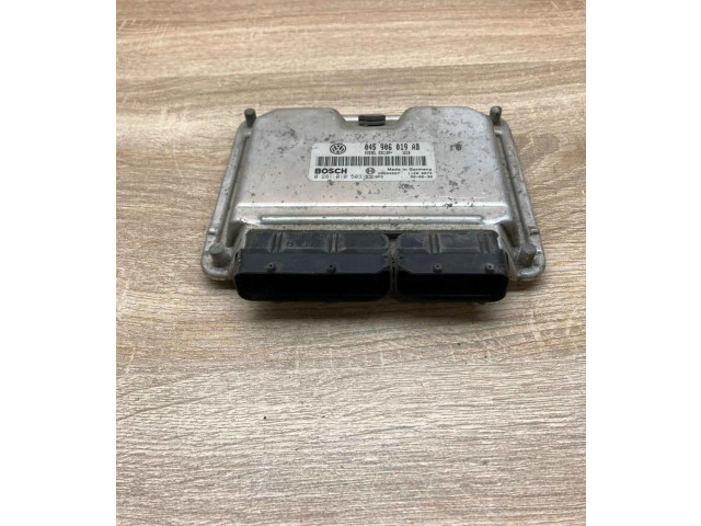 Блок управления двигателем ECU 045906019AB, 0281010503   Volkswagen Lupo