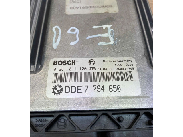Řídící jednotka 7793210, 6927928   BMW 5 E60 E61 2004