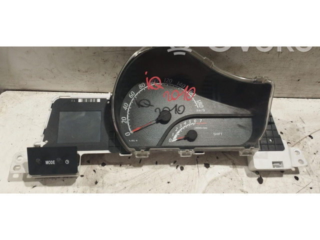 Панель приборов    Toyota iQ       