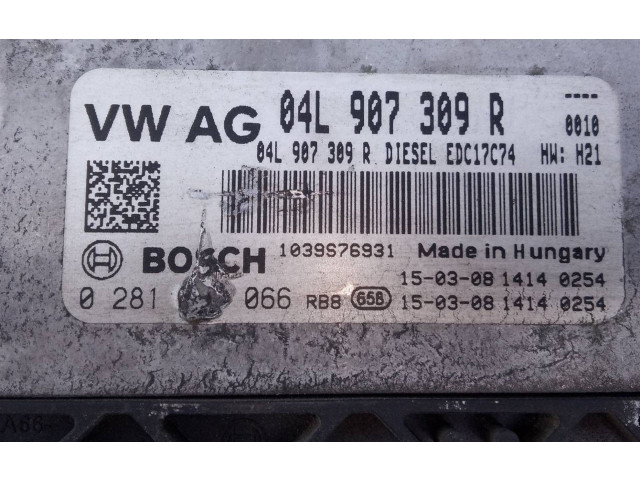 Řídící jednotka 04L907309R, 0281031066   Volkswagen Passat Alltrack 2015