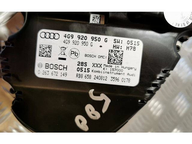 Přístrojová deska  Audi A6 Allroad C7 2013 4G9920950G  