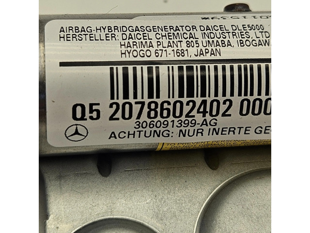 Подушка безопасности двери A2078602402, 2078602402   Mercedes-Benz E A207