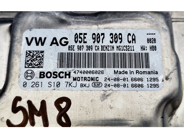 Řídící jednotka 05E907309CA, 0261S107KJ   Volkswagen Tiguan 2022
