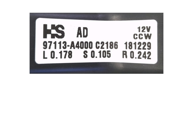 Вентилятор печки    97113A4000   Hyundai i30