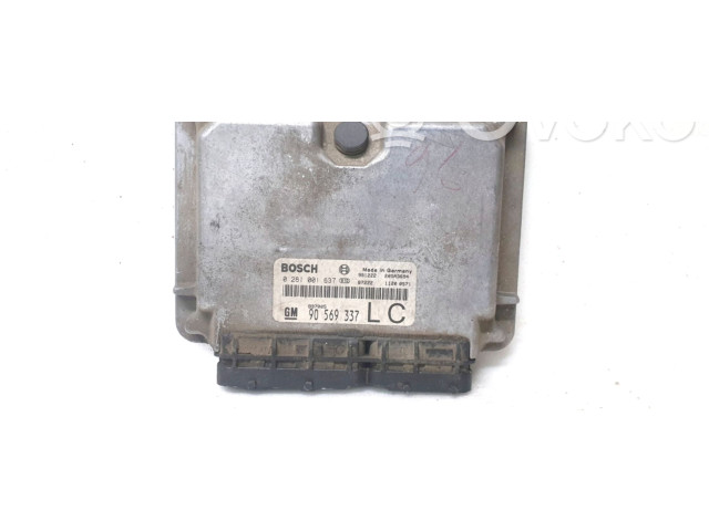 Řídící jednotka 90569337, 0281001637   Opel Sintra 1998