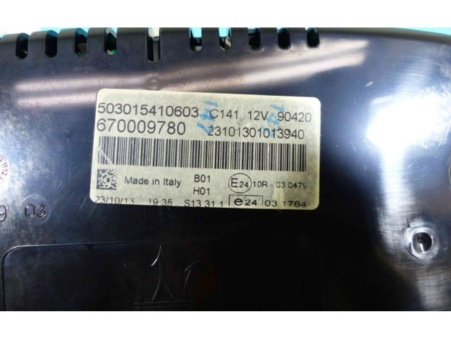 Přístrojová deska  Maserati Ghibli 2013 670009780, IMPRK1227836  