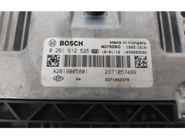 Řídící jednotka 0261S12525, 0261S12525   Smart ForFour II W453 2014