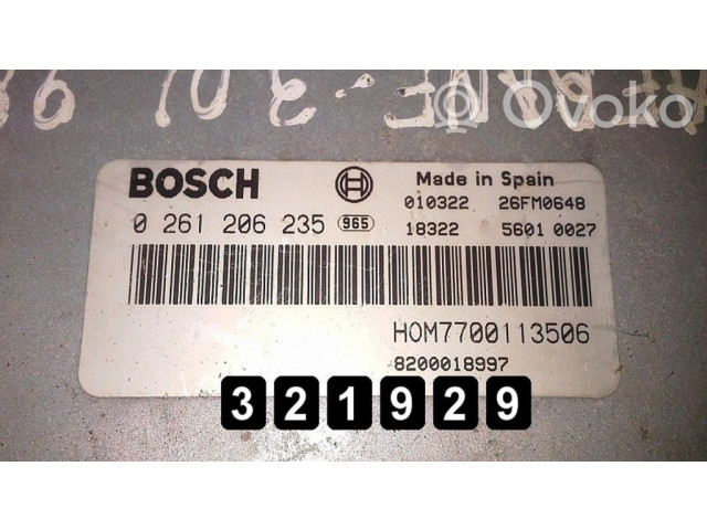 Řídící jednotka 0261206235   Renault Safrane 1998