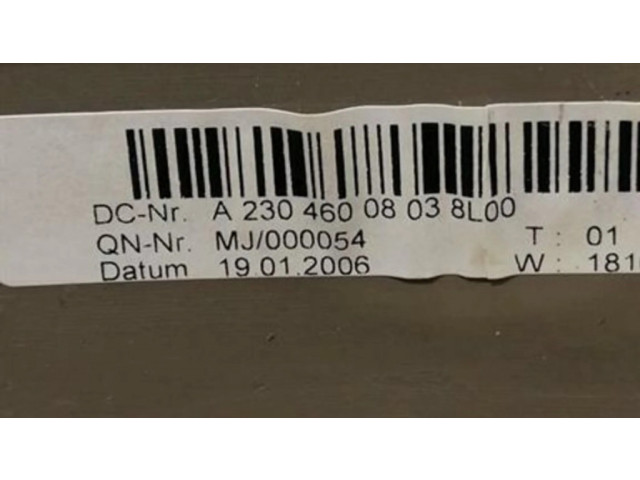 Volant Mercedes-Benz SL R230 2009 A2304600803  