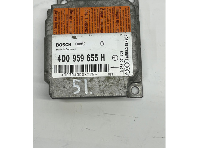 Блок подушек безопасности 4D0959655H   Audi A8 S8 D2 4D