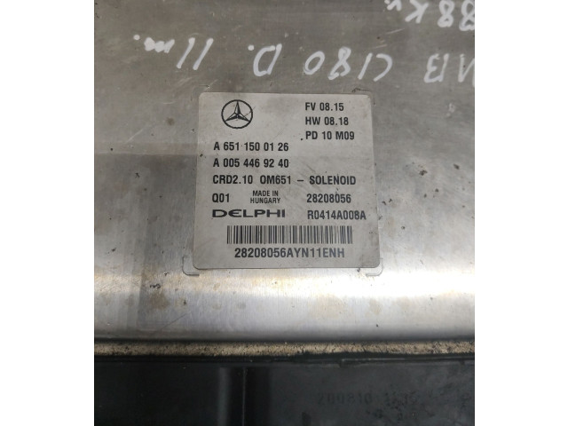 Řídící jednotka A6511500126, A0054469240   Mercedes-Benz C W204 2011