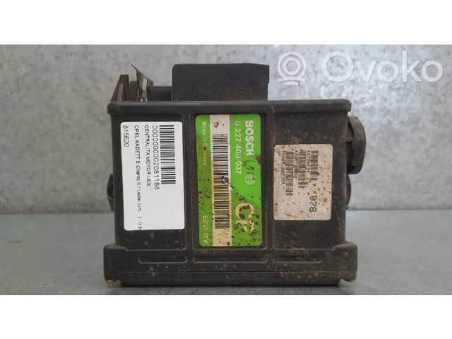 Řídící jednotka 0227400037   Opel Kadett E 1984