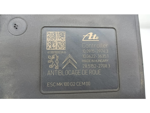 Jednotka ABS 9809312580   Peugeot 2008 I 2014