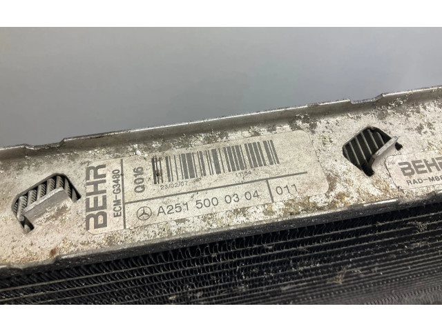 Радиатор охлаждающей жидкости A2515000304, 2515000304   Mercedes-Benz ML W164