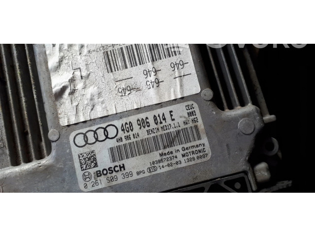 Řídící jednotka 4G0906014E, 0261S09399   Audi A7 S7 4G 2013