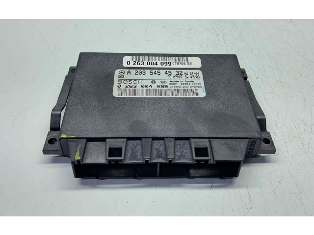 Блок управления коробкой передач A2035454932   Mercedes-Benz CLK A209 C209