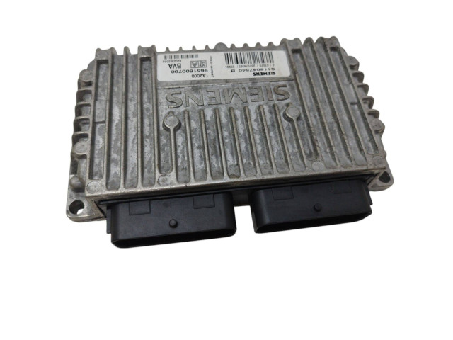 Блок управления коробкой передач 9651600780, S118047540B   Lancia Phedra