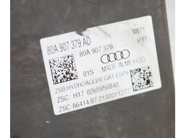 Блок ABS 80A907379AD, 80A907379   Audi Q5 SQ5