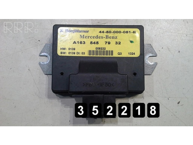 Řídící jednotka 1635457932   Mercedes-Benz ML W163 2001