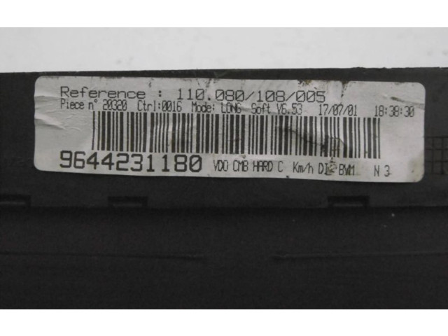 Přístrojová deska  Peugeot 406 1997 9644231180, 9644231180  