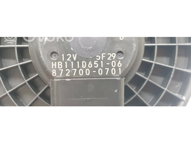 Вентилятор печки    8727000701, HB111D65106   Mazda CX-3