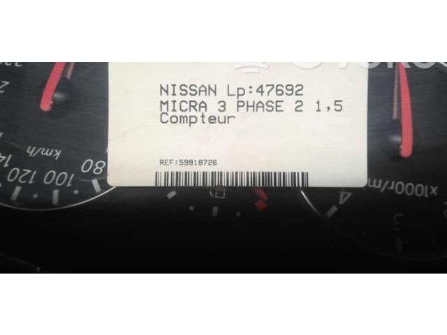 Přístrojová deska  Nissan Micra 2005 24810BC68B  