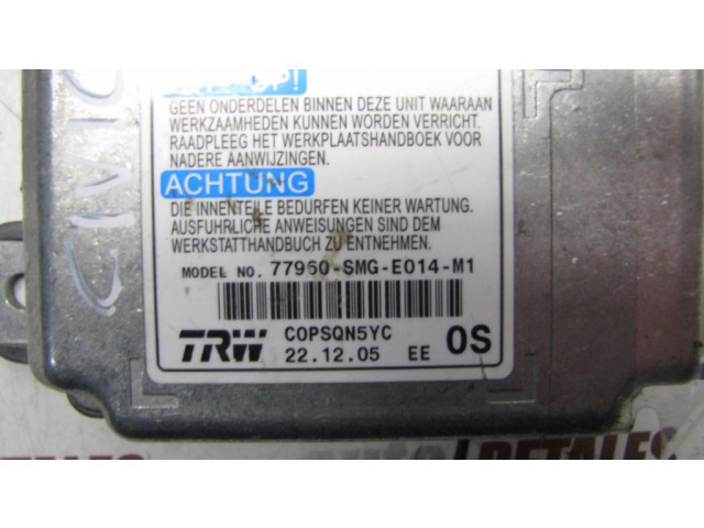 Блок подушек безопасности 77960SMGE014M1   Honda Civic