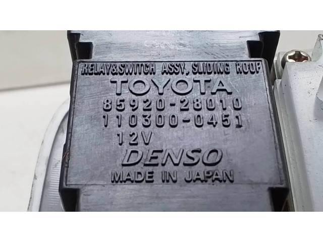 Блок управления климат-контролем 8592028010   Toyota Previa (XR30, XR40) II