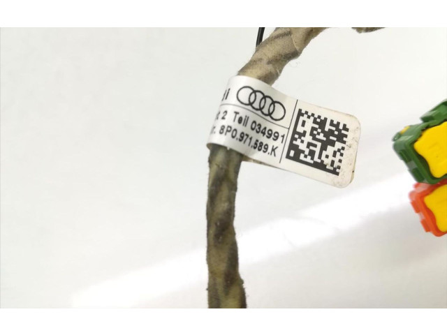 Подрулевой шлейф SRS 8P0971589K   Audi A3 S3 8P
