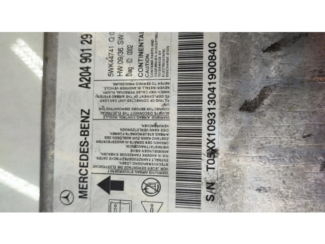 Блок подушек безопасности A2049012904   Mercedes-Benz GLK (X204)
