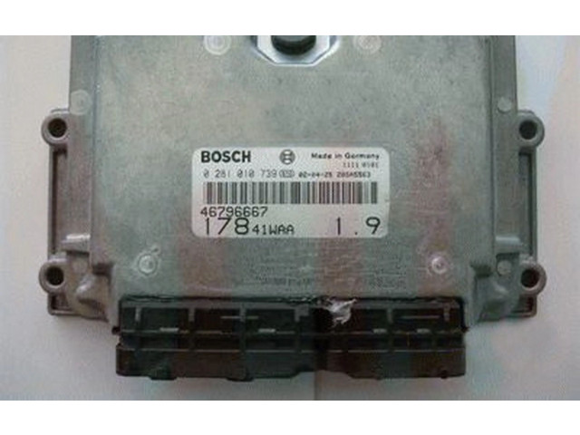 Řídící jednotka 46796667, 0281010739   Fiat Palio 2003
