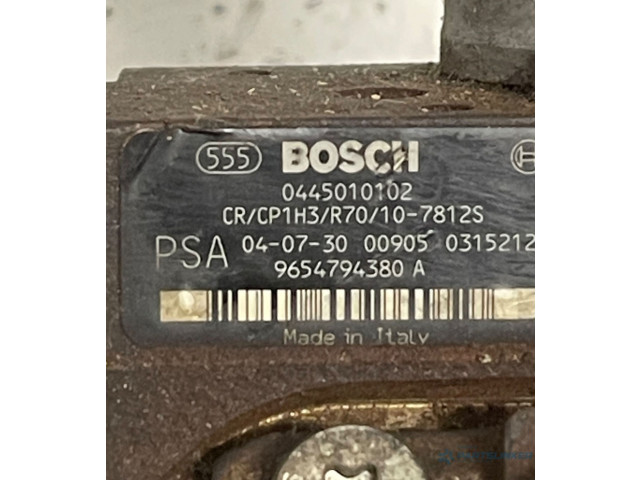 Vstřikovací čerpadlo 9654794380A, 0445010102   Peugeot 307 CC     