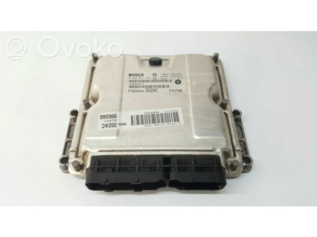 Блок управления двигателем Блок управления 0281011278, 56044352AC   Jeep Cherokee III KJ