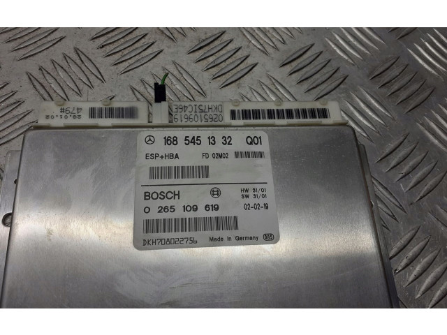 Řídící jednotka 1685451332   Mercedes-Benz A W168 
