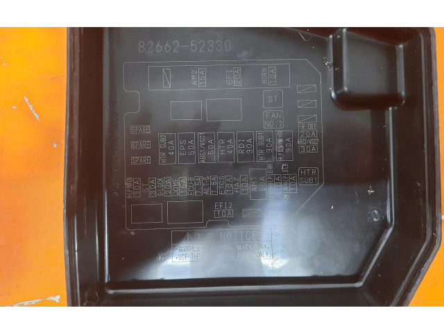   Pojistková skříňka 82662-52330, 82662-52330   Toyota Yaris 2008