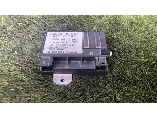 Řídící jednotka A2215401601, MODULOELECTRONICO   Mercedes-Benz C W204 2009