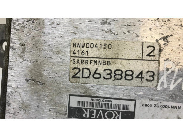 Блок управления двигателя NNN100752, NNW004150   Rover 25