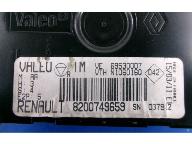 Блок управления климат-контролем 8200749659, 8200749659   Renault Thalia I