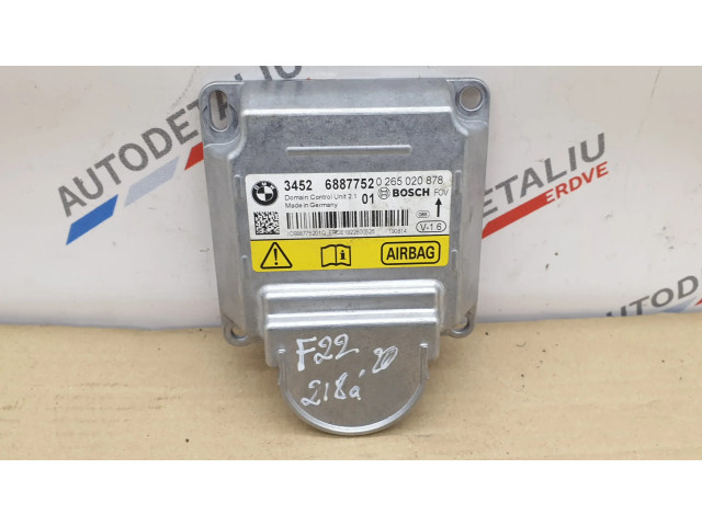 Блок подушек безопасности 6887752, 34526887752   BMW 2 F22 F23