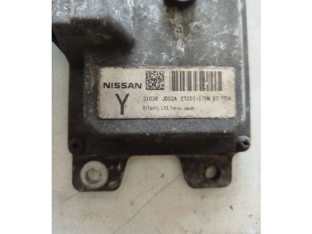 Блок управления коробкой передач 31036JD02A   Nissan Qashqai