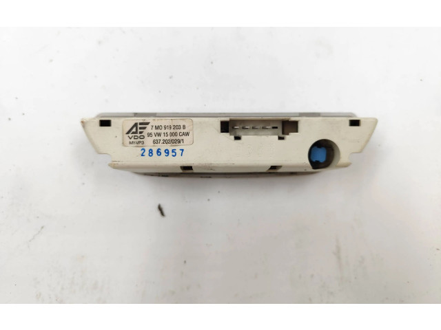 Дисплей    7M0919203B, 95VW15000CAW   Volkswagen Sharan