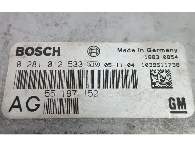 Řídící jednotka 0281012533   Volkswagen PASSAT B5.5 1996