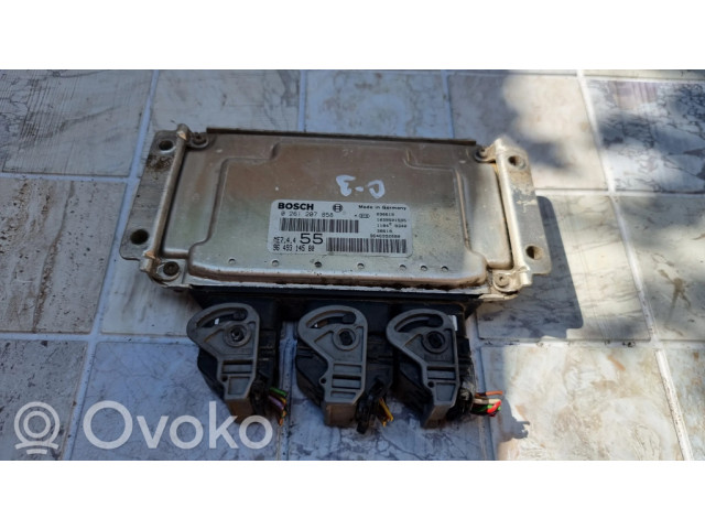 Блок управления двигателя 9649314580, 0261207858   Citroen C3