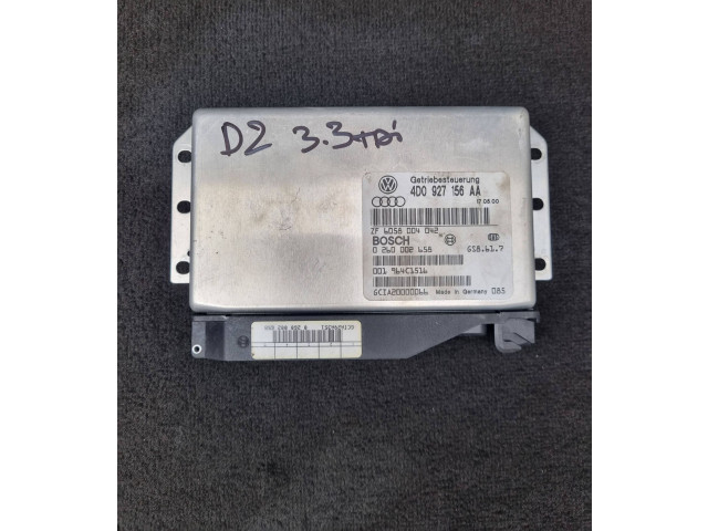 Блок управления коробкой передач 4D0927156AA   Audi A8 S8 D2 4D