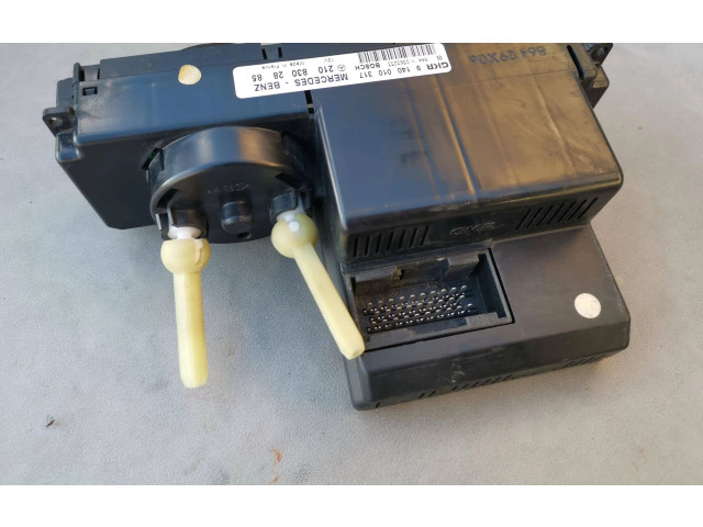 Блок управления климат-контролем 2108302985, 9140010317   Mercedes-Benz CLK A208 C208