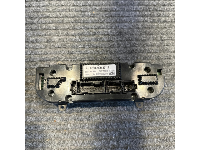 Блок управления климат-контролем A1669003217, 160226   MercedesBenz GLE (W166 - C292)