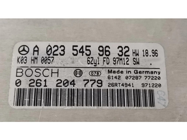 Řídící jednotka A0235459632, 0261204779   Mercedes-Benz C W202 1996