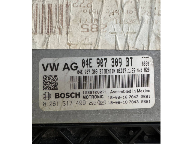 Řídící jednotka 04E907309BT, 0261S17499   Volkswagen Jetta USA 2019